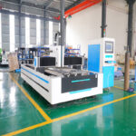1000w 2000w 3000w 4kw Cnc เครื่องตัดไฟเบอร์เลเซอร์สำหรับเหล็กแผ่นอลูมิเนียมMetal