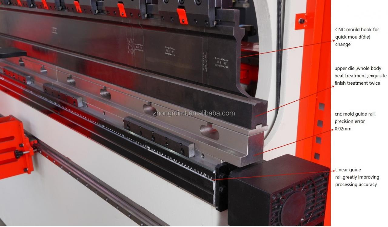 200t 300t มาตรฐานอุตสาหกรรมกดเบรก Cnc ไฮดรอลิกดเบรกเครื่อง
