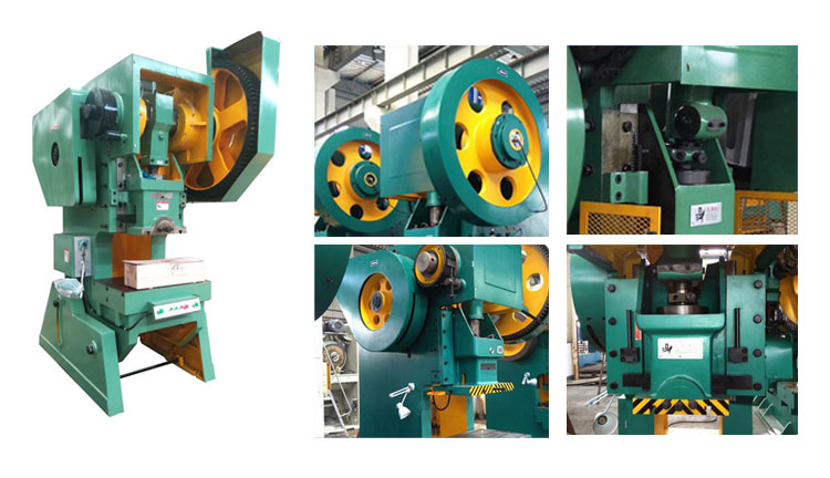 400 Ton Small Pneumatic Power Punch Press Mechanical Eccentric Punching Machine เครื่องเจาะลมขนาดเล็ก 400 ตันเครื่องเจาะประหลาด