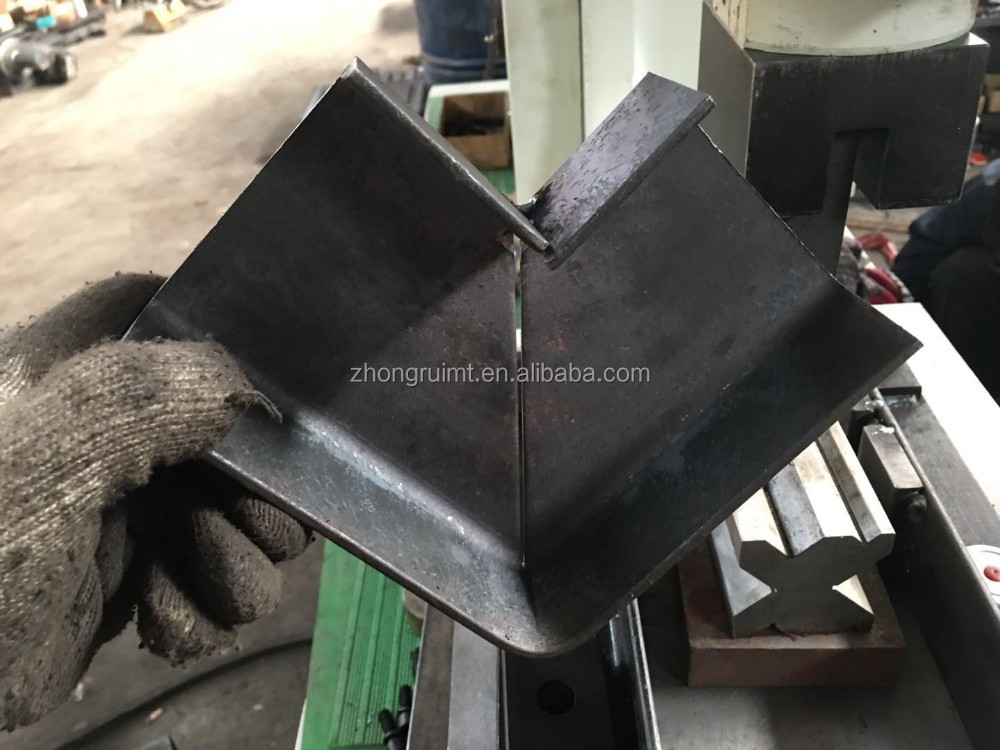 60t Q35-16 Hydraulic Ironworker Shearing Punching Bending And Notching Machine 60t Q35-16 ช่างเหล็กไฮดรอลิกเจาะเครื่องดัดและบาก