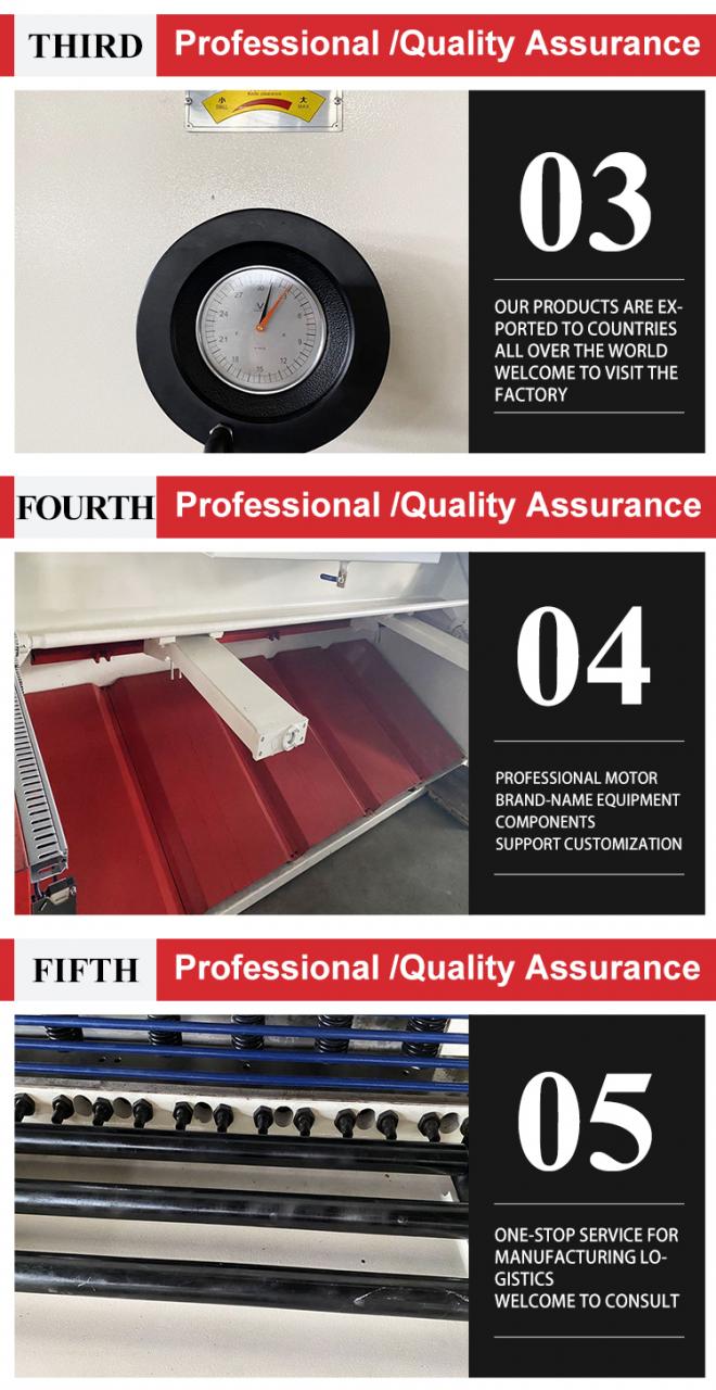 E21 8*2500 Hydraulic Cnc Guillotine Shearing Machine Steel Plate Sheet Metal Cutting E21 8*2500 เครื่องตัดไฮดรอลิก Cnc Guillotine เครื่องตัดแผ่นเหล็กแผ่นเหล็ก