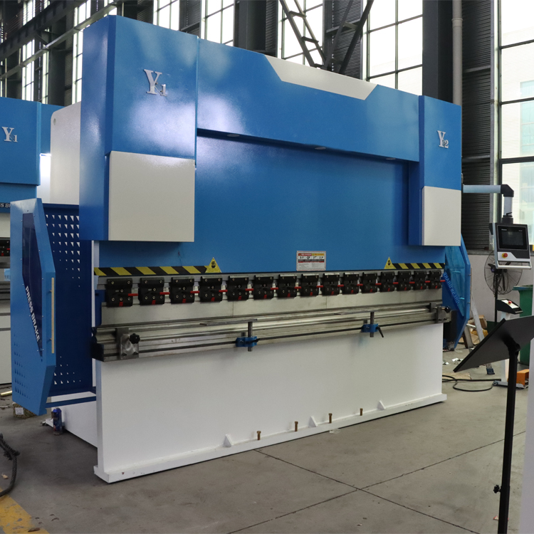 Electric Hydraulic Sheet 4 Axis Cnc Delem Press Brake 63t Metal Bending Machine แผ่นไฮดรอลิกไฟฟ้า 4 แกน Cnc Delem กดเบรก 63t เครื่องดัดโลหะ