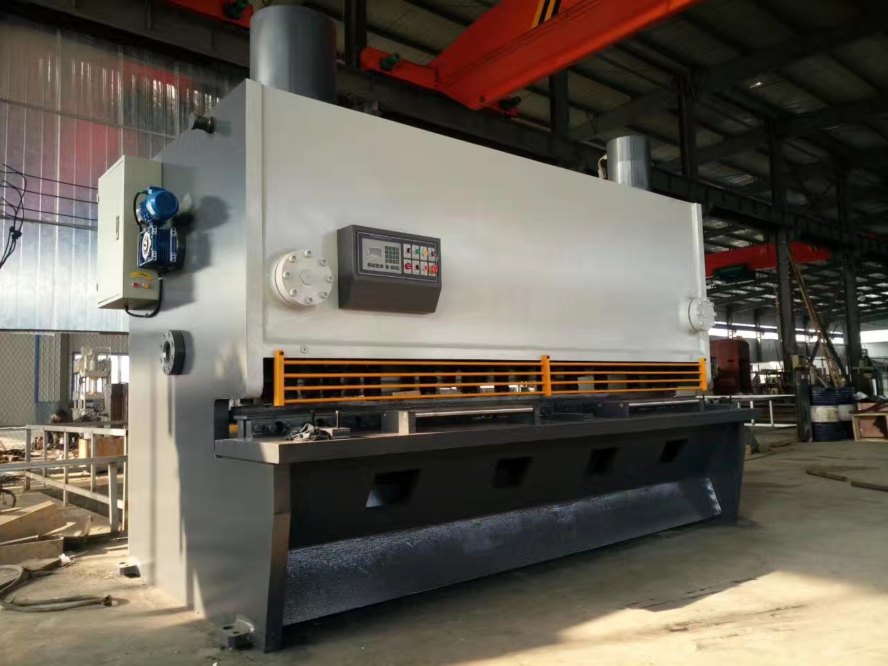 Guillotine Hydraulic Shearing Machine Price Sheet Metal Qc11y-12x4000 เครื่องตัดไฮดรอลิกกิโยตินราคาแผ่นโลหะ Qc11y-12x4000