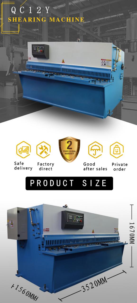 Hydraulic Guillotine Shear Machine Qc12y 8*6000mm Guillotine Industrial Sheet Metal Aluminium Stainless Steel Cutting Shearing M ไฮดรอลิกกิโยตินเฉือนเครื่อง Qc12y 8*6000 มม. กิโยตินอุตสาหกรรมแผ่นโลหะอลูมิเนียมสแตนเลสตัดตัด M
