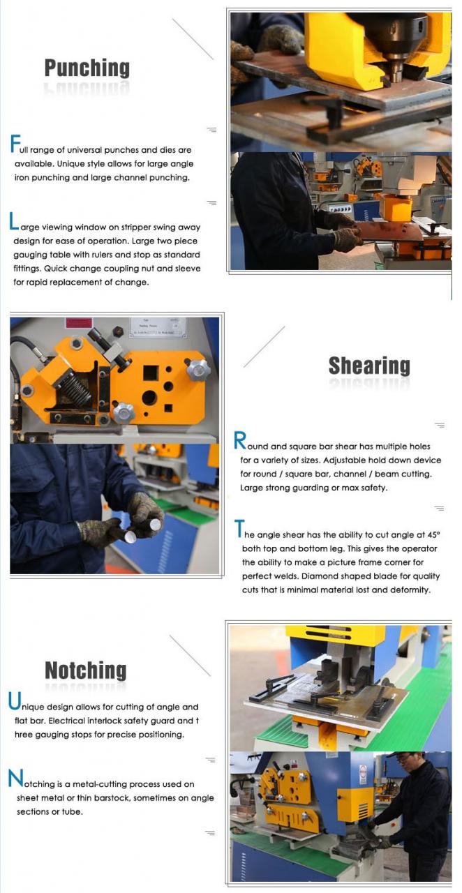 ช่างเหล็กไฮดรอลิก 25 ตันเครื่องมือช่างเจาะและตัดไฮดรอลิกรวม