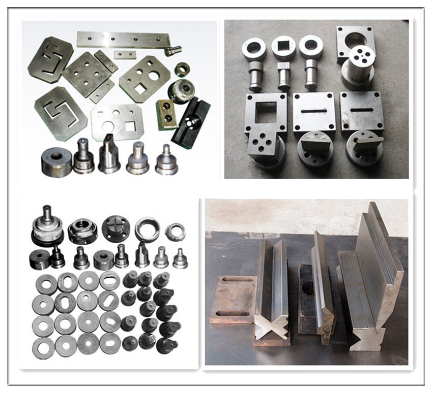 Q35y Series Hydraulic Ironworker Shearing And Punching Machine Q35y Series ช่างเหล็กไฮดรอลิกตัดและเจาะเครื่อง