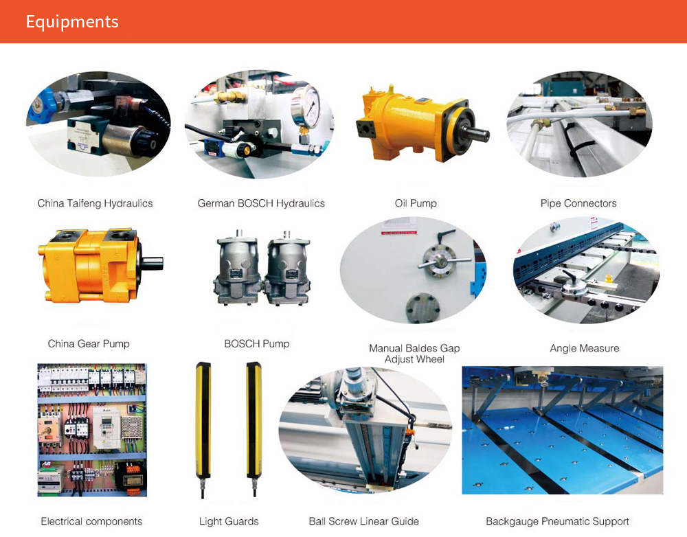 QC11K 10 12 16 mm 3200 4000mm Metal Guillotine Shear CNC Guillotine Shearing Machine QC11K 10 12 16 mm 3200 4000mm Metal Guillotine Shear CNC เครื่องตัดกิโยติน