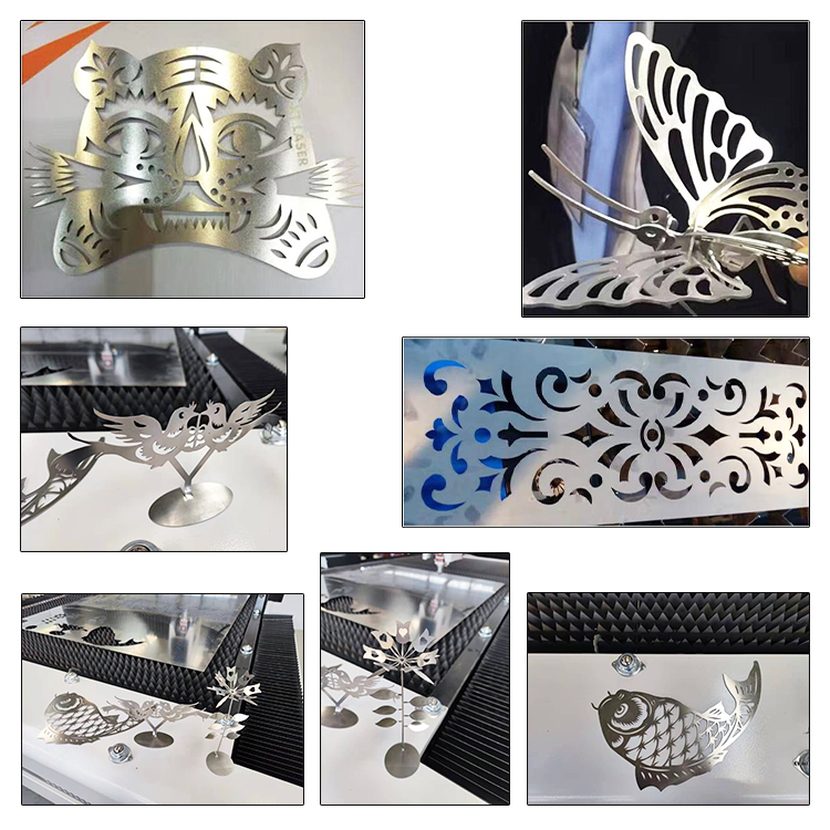 Rotary Cnc Metal Pipe Tube Sheet Laser Cutter 2000w Fiber Laser Cutting Machine เครื่องตัดเลเซอร์แผ่นท่อโลหะ Cnc โรตารี่ 2000w เครื่องตัดไฟเบอร์เลเซอร์