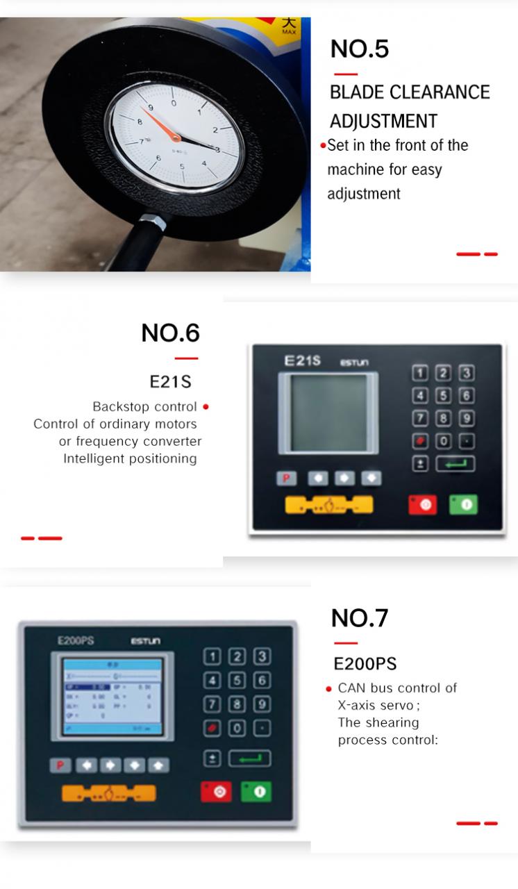 เครื่องตัดเฉือนเครื่องตัดไฮดรอลิกโลหะกิโยติน Qc11Y/K